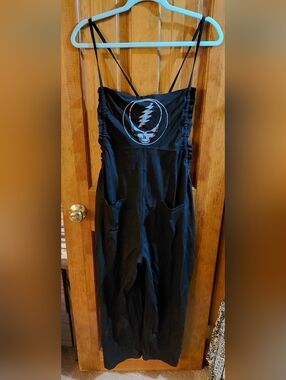 Black Grateful Dead Stealie Jumpsuit Section 119